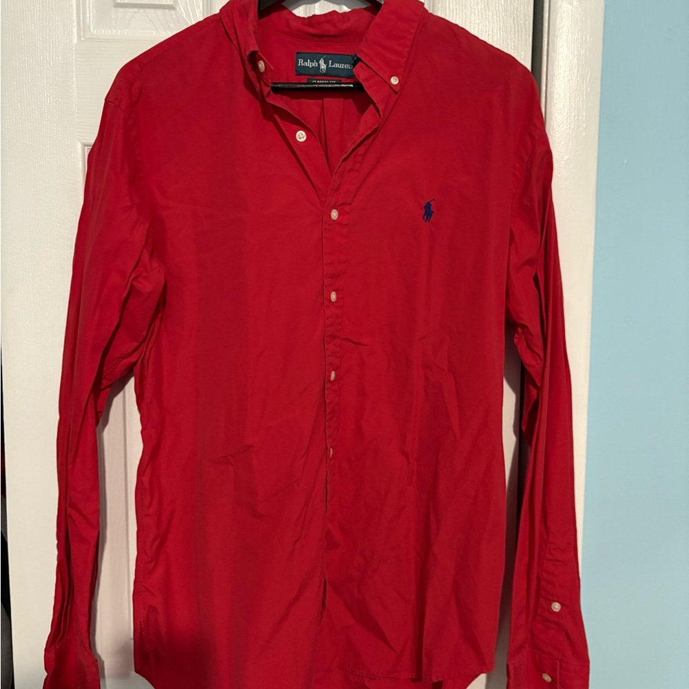 Ralph Lauren Men's Red Shirt